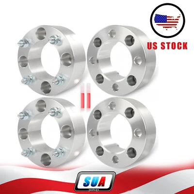 (4) 2" 4x115mm ATV Wheel Spacers For Arctic Cat 1000 700 650 500 450 400 300 250 - Image 1 of 4