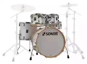 Sonor AQ2 Stage Shell Set WHP White Pearl Kesselsatz Schlagzeug Drumset foliert - Bild 1 von 9