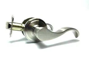 Better Home Products 55115SN Reversible Passage Lever, Satin Nickel - Picture 1 of 4