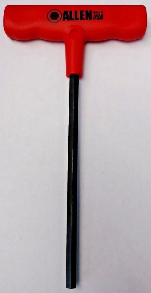 Allen 58266 5/16" Cushion Grip T Handle Hex Wrench 9" Length USA - Image 1 of 1