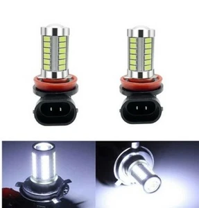 2x Ampoules HB4 9006 LED 33 SMD 6000K pour Feux Antibrouillards Voitures 12V - Imagen 1 de 1