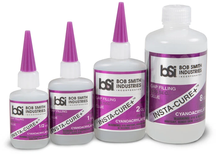 Bob Smith CA Glue Cyanoacrylate Insta-Cure+™ Super Glue Various Sizes - Image 1 of 1