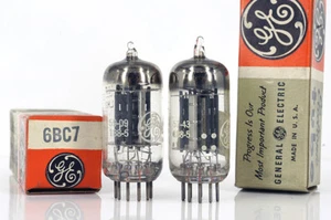 ONE 6BC7 GE NOS Röhre Lampe TSF Ventil Ventil Ventil - Bild 1 von 1