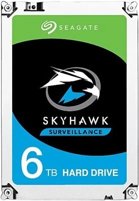 For Seagate Skyhawk ST6000VX001 6 TB 5400RPM 3.5" SATA III 256 MB Internal HDD - Image 1 of 2