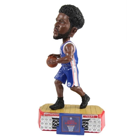 Joel Embiid 2019 Stadium Lights FOCO NBA Player Bobblehead 76ers with Box Cover