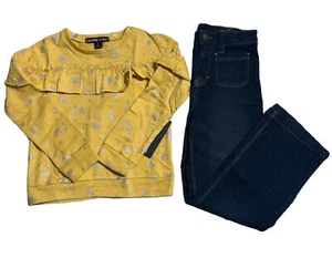 Juego de 2 piezas Limited Too para niñas/talla 6/camisa y pantalón casual manga larga - Imagen 1 de 7