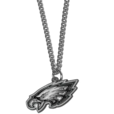 Ожерелье цепочка 22 дюйма с маленькой подвеской NFL Football Philadelphia Eagles - Изображение 1 из 2