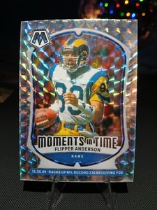2024 Panini Mosaic #8 Flipper Anderson Los Angeles Rams Moments in Time - Picture 1 of 2