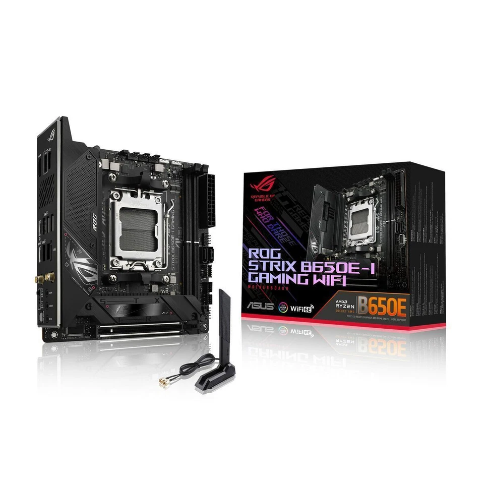 ASUS ROG Strix B650E-I Gaming WiFi AM5 Mini-ITX AMD Scheda Madre