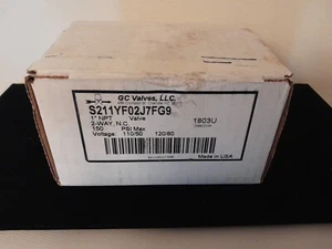 GC Valves 2-way 150 Psi S211YF02J7FG9 120v...new Look! - Picture 1 of 3