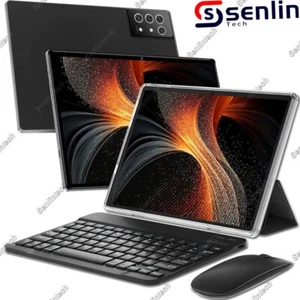 2025Newest Tablet Android14 16GB/12GB+256GB Tablet WiFi 6 Dual SIM 4G LTE 5G OTG - Picture 1 of 19