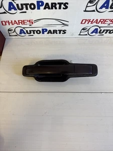 SSANGYONG KYRON XDi200 2008 LEFT REAR NSR OUTER DOOR HANDLE PURPLE - Picture 1 of 3