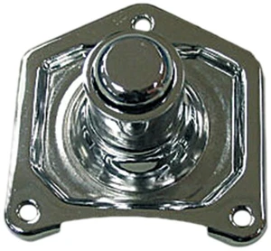 HARDDRIVE 19-0401 DIRECT STARTER BUTTON CHROME - Picture 1 of 1