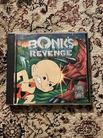 Bonk's Revenge (1991, Turbo Grafx 16) Complete in Case - Tested working