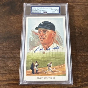 Joe Sewell Autographed Perez Steele Celebration PSA Slabbed HOF Indians Signed - Picture 1 of 2