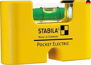STABILA Mini-Wasserwaage Pocket Electric, 7 cm, starker Seltenerd-Magnet, 1 - Bild 1 von 1