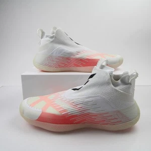 adidas Basketball Shoe Men's White/Pink Used - Picture 1 of 6