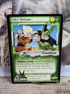 DBZ Dragon Ball Z Cell's Defense C4 CCG Limited Cell Saga Promo MP - Imagen 1 de 3