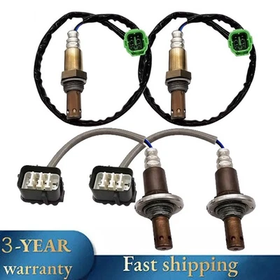 Juego de 4 sensores de oxígeno aguas arriba + aguas abajo para Suzuki Grand Vitara 2007 2008 2,7 L  Foto 1 de 4
