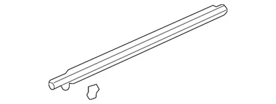 Original Acura TSX 2009-2014 - Conjunto de molduras R puerta trasera 72910-TL0-003 Foto 1 de 2