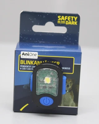 AniOne LED-Blinkanhänger Blau, spritzwassergeschützt 1272484 NEU