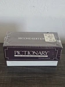 Vintage 1987 Pictionary Game Second Edition Card Set Box 133 New Sealed - Picture 1 of 6