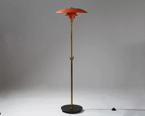 1950's Mid Century Modern stilnova style floor lamp Adjustable Arm Vintage Lamp - Picture 1 of 7