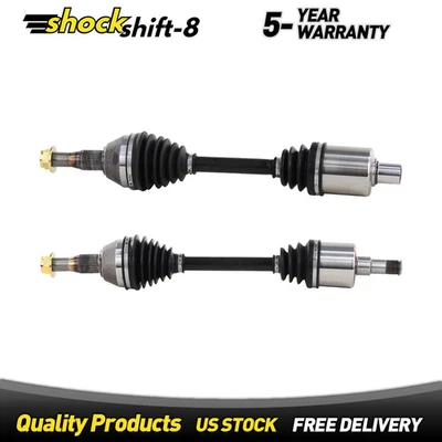 Juego de 2 ejes delanteros CV TrakMotive para Pontiac Montana Chevy Uplander tracción delantera Foto 1 de 2