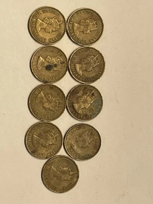 10 centavos Reino Unido Hong Kong años 50 y 60  Foto 1 de 4
