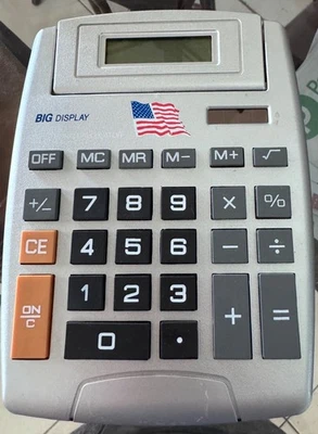 Big Display  Calculator Solar - Image 1 of 4