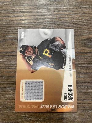 2019 Topps #MLM-CA Chris Archer Major League Material Relics - Image 1 of 2