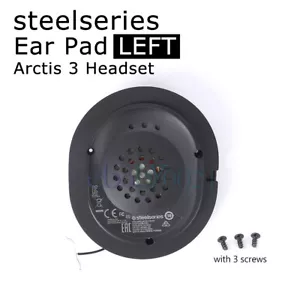 Steelseries Arctis 3 Gaming Headset Ohrpolster LINKS Montageteil Kopfhörer Abdeckung - Bild 1 von 5