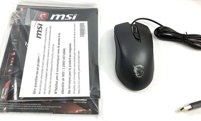MSI Clutch GM10 Wired Optical Mouse - Image 1 of 4