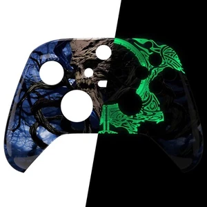 Funda personalizada con placa frontal azul brillante para controlador Xbox serie X/S - Imagen 1 de 7