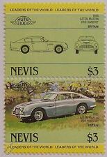 1966 ASTON MARTIN DB6 HARDTOP Car Stamps (Leaders of the World / Auto 100)