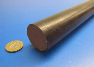 Ultem PEI Rod 1000-1000 Natural  1.50" Diameter Rod x 2 Ft Long - Picture 1 of 11