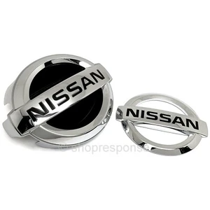 JDM Nissan 09-13 Infiniti G37 Sedan 4DR Skyline V36 Front & Rear NISSAN Emblems - Bild 1 von 2