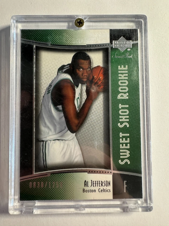 K163,030 - 2004-05 Sweet Shot #112 Al Jefferson RC #/1250 - Image 1 of 1