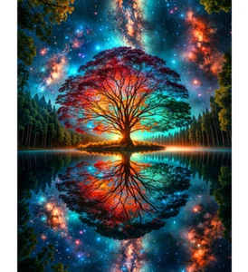 Diamond Painting Kits for Adults - Tree of Life Full Drill Diamond Paintings for - Picture 1 of 6