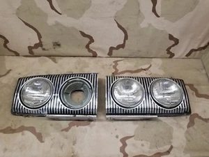 1967 Dodge Coronet R/T Right Left Head Light Lens Bucket Bezel OEM 67 MOPAR - Bild 1 von 9