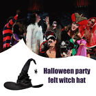(Spider Model+bat Model+ordinary Model) Halloween Witch Hats Black