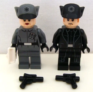 Lego Star Wars Minifigure Lot Of 2 First Order Female Officer General Hux 75104 - Picture 1 of 5