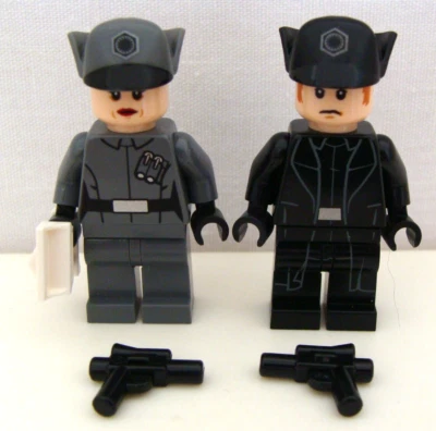 Lego Star Wars Minifigure Lot Of 2 First Order Female Officer General Hux 75104 - Image 1 of 4