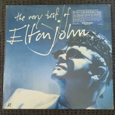 Laserdisc - The Very Best of Elton John. Japan with sticker obi + insert - Image 1 of 4