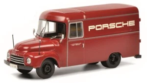 Schuco 1:18 Scale Opel Blitz 1,75t Box Van 'Porsche' PRO.R18 PRO.R18 - Picture 1 of 1