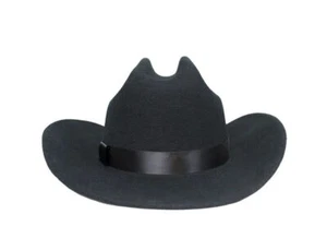 New Marcus Adler Women's Wool Blend Cow Boy Hat Black - Picture 1 of 11