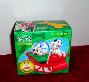 NEU 101 Dalmations Snow Dome Vintage McDonald’s Spielzeug Disney 1996 Hundeschlitten - Bild 1 von 1