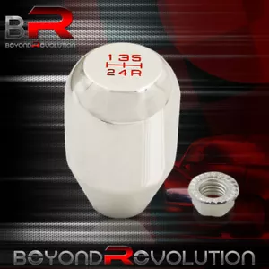 For 1996-2000 Civic EK9 EM1 JDM Type-R Style 5 Speed M/T Shift Knob Lever Silver - Picture 1 of 3