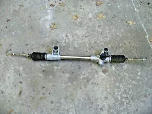 Flaming River Ford Mustang 2 Manual Rack and Pinion Chrome Cracked Boots *USED* - Foto 1 di 10