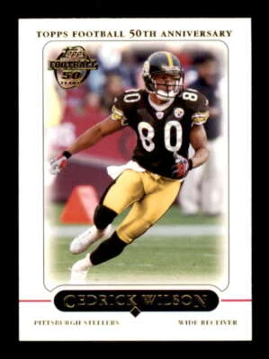 2005 Topps #110 Cedrick Wilson NM/NM+ Steelers 242571 - Image 1 of 2